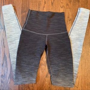 Lululemon High Waisted Tight Ombre Size 4